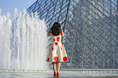 Fashion & solo portrait photoshoot in Paris with Ainsley Ds photography, Paris photographer. 