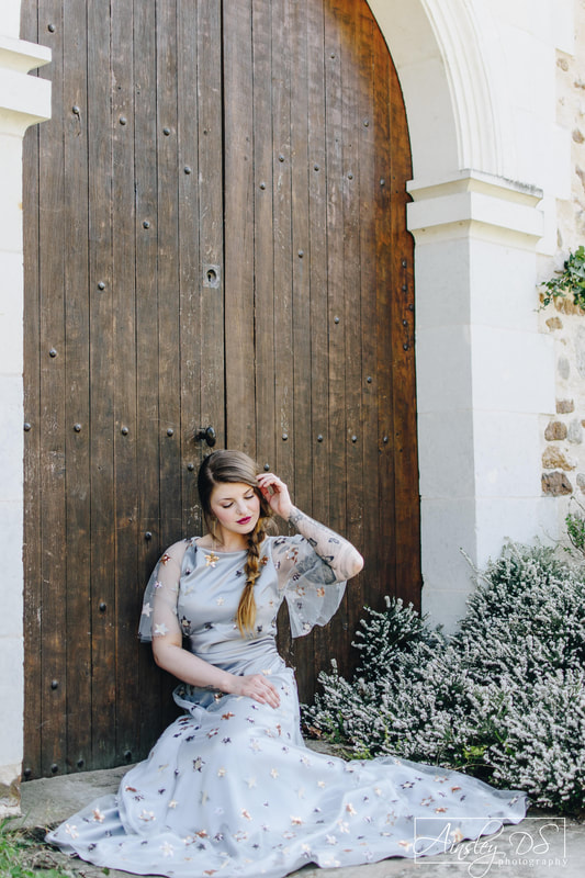 Fashion and design styled shoot in the Loire Valley, France