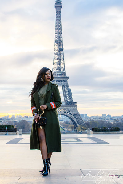 Fashion photography shoot in Paris with Ainsley DS Photography & Cranberry Tantrums