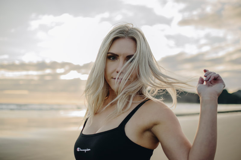 Test photo shoot for lingerie, swimwear, bikini and fitness models in Auckland
