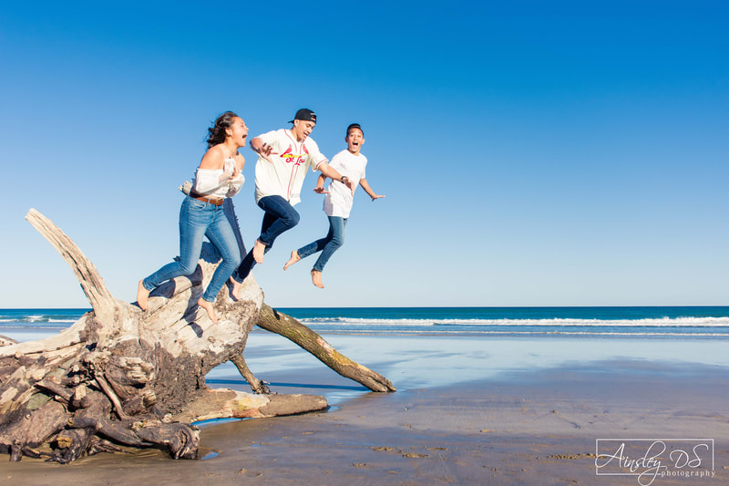 Family photo shoot in the Bay of Plenty, NZ by Photographer Ainsley DS