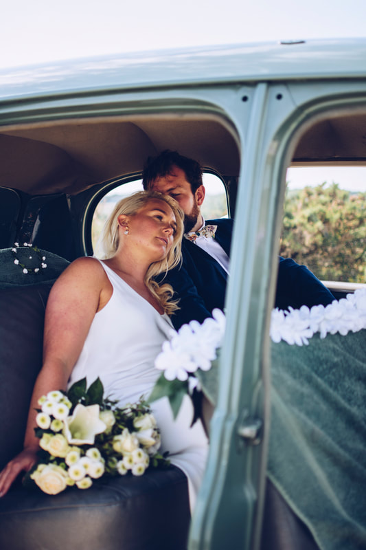Auckland New Zealand romantic portrait photographer Ainsley DS- chic countryside wedding France
