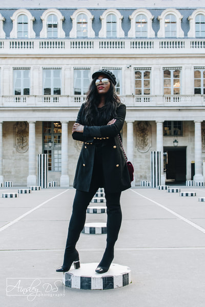 Fashion photography shoot in Paris with Ainsley DS Photography & Cranberry Tantrums
